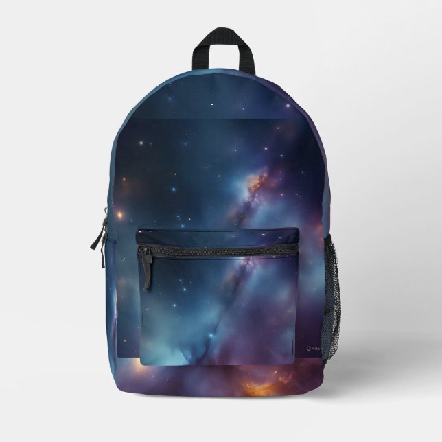 Sac À Dos Imprimé Embre infini (Recto)