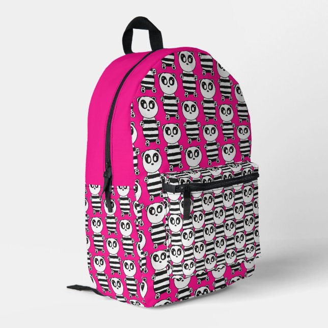 Sac À Dos Imprimé Enfants Panda  (Coin arrière gauche)
