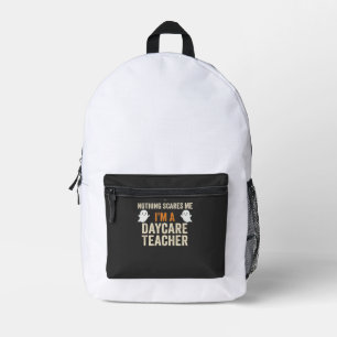 Sac À Dos Imprimé Enseignant de garderie Halloween Fantôme Conceptio