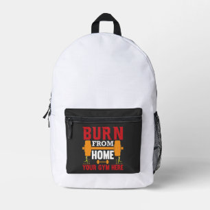 Sac À Dos Imprimé Entraînement Motivant pour la Gym à Domicile
