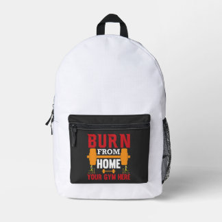 Sac À Dos Imprimé Entraînement Motivant pour la Gym à Domicile