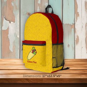 Sac À Dos Imprimé Enveloppe de tortilla