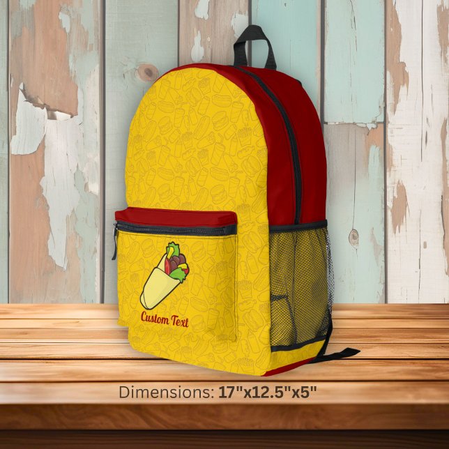 Sac À Dos Imprimé Enveloppe de tortilla (Créateur téléchargé)