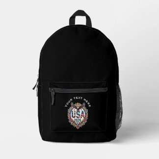 Sac À Dos Imprimé Équipe nationale de football USA logo aigle chauve