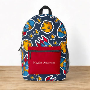 Sac À Dos Imprimé Espace moderne personnalisé et tendance enfants