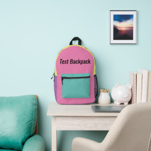 Sac À Dos Imprimé essai