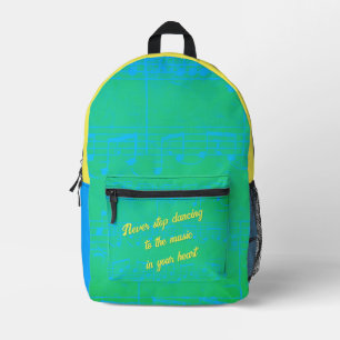 Sac À Dos Imprimé Étapes musicales - Sway Sway Sway Backpack
