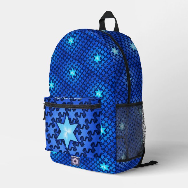 Sac À Dos Imprimé Étoile du centre (Coin arrière droit)