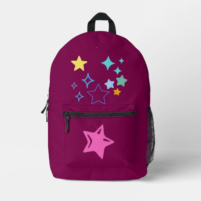 Sac À Dos Imprimé Étoiles (Recto)