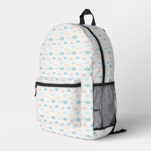 Sac À Dos Imprimé Étoiles et nuages Pastel