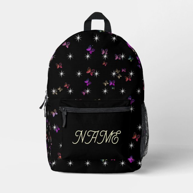 Sac À Dos Imprimé étoiles papillon  (Recto)