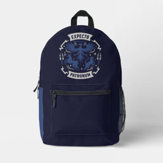 Sac À Dos Imprimé Expecto Patronum Graphisme Silhouette Vintage