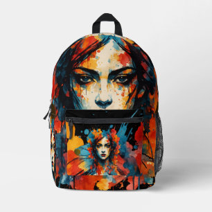 Sac À Dos Imprimé Expressions en gras : L'art en mouvement