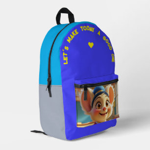 Sac À Dos Imprimé Faisons de cette journée une bonne journée