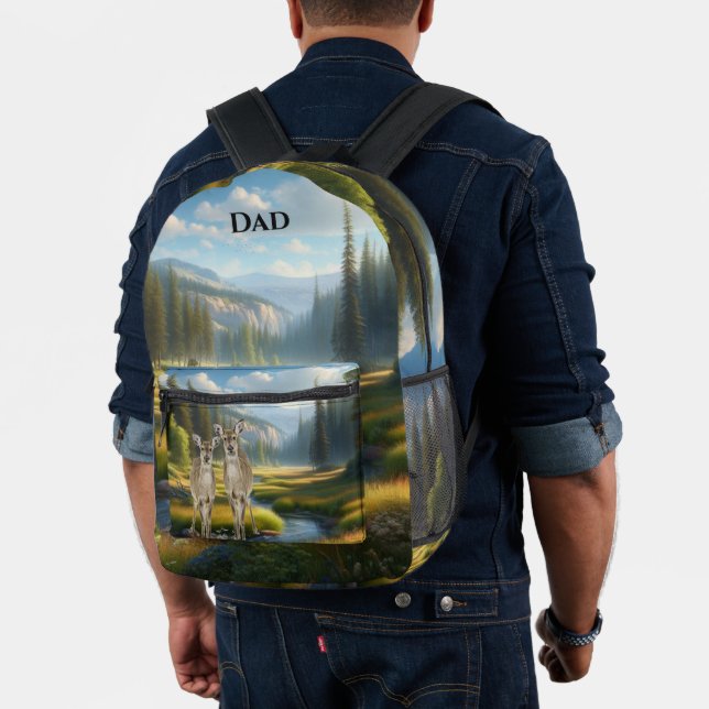 Sac À Dos Imprimé Faune et nature personnalisés  (Insitu (Modèle))