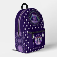 Fée de pluie violette