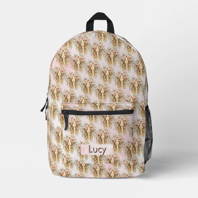 Sac À Dos Imprimé Femme (Recto)