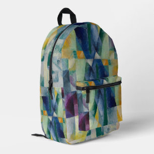 Sac À Dos Imprimé Fenêtre simultanée 1912 par Robert Delaunay