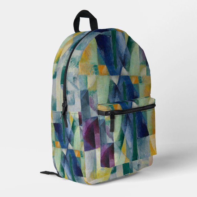Sac À Dos Imprimé Fenêtre simultanée 1912 par Robert Delaunay (Coin arrière gauche)