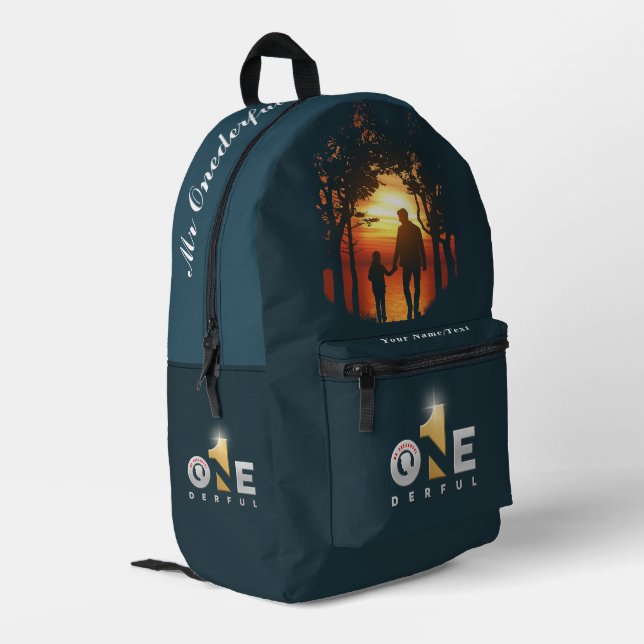 Sac À Dos Imprimé Fête des Parents dérangés | FÊTE DES PÈRES - (Coin arrière gauche)