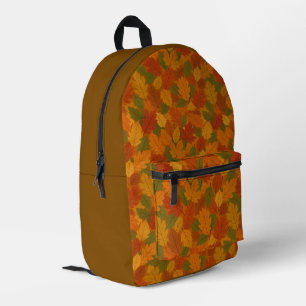 Sac À Dos Imprimé Feuilles classiques d'automne à motifs