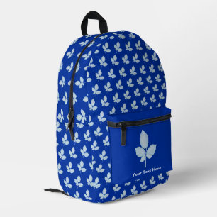 Sac À Dos Imprimé Feuilles de brique d'impression Cyano