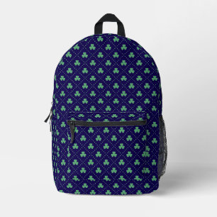 Sac À Dos Imprimé Feuilles de trèfle motif de la Saint-Patrick-53223