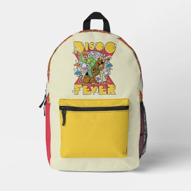 Sac À Dos Imprimé Fièvre de Disco avec Scooby et Shaggy (Recto)
