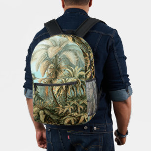 Sac À Dos Imprimé Filicinae par Ernst Haeckel, Plantes de fougères v
