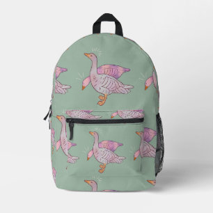 Sac À Dos Imprimé Filles d'oies Duo d'oies d'art folklorique fanta