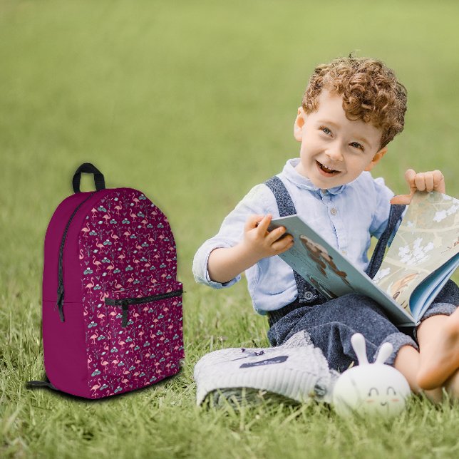 Sac À Dos Imprimé Flamant rose motif rouge mignon (Créateur téléchargé)