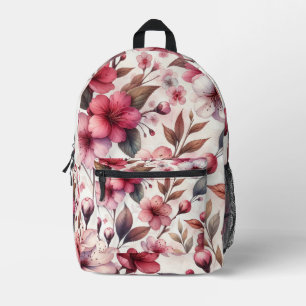 Sac À Dos Imprimé Fleur de Cerisier
