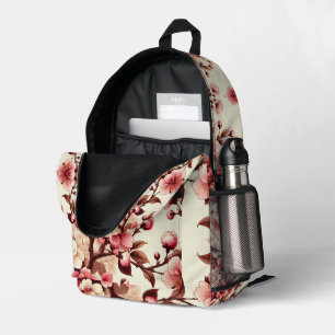 Sac À Dos Imprimé Fleur de Cerisier