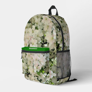 Sac À Dos Imprimé Fleur de crabe printanière fleurs personnalisées