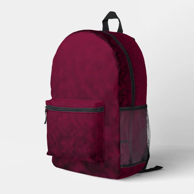 Sac À Dos Imprimé Fleur Écrasée (Coin arrière droit)
