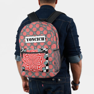 Sac À Dos Imprimé Fleur numérique par Kenneth Yoncich
