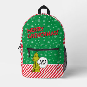 Sac À Dos Imprimé Flocon de Grinch