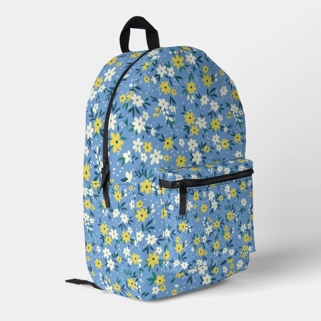 Sac À Dos Imprimé Floral (Coin arrière gauche)