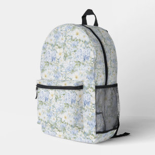 Sac À Dos Imprimé Flore blanc chic