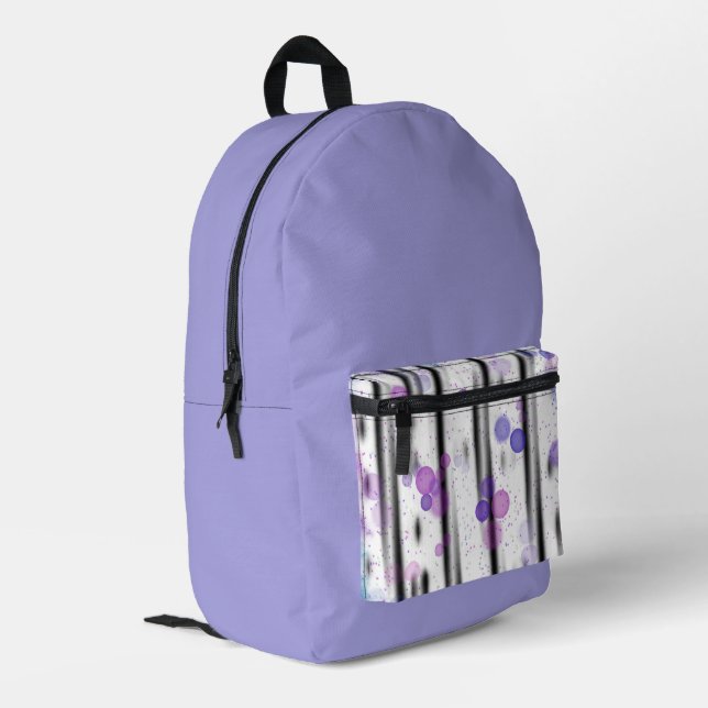 Sac À Dos Imprimé Flux de bulle cosmique (Coin arrière gauche)