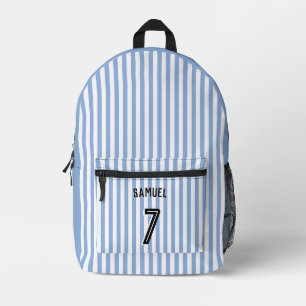 Sac À Dos Imprimé Football Boy Joueur et numéro personnalisés