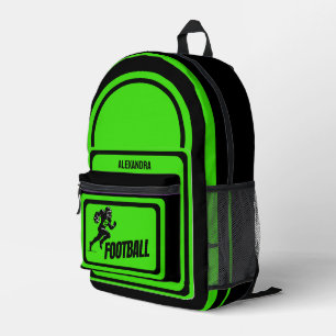 Sac À Dos Imprimé Football, Joueuse de football, Équipe, Duffle cade