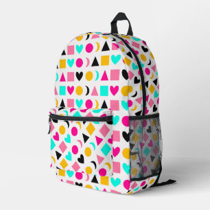 Sac À Dos Imprimé Formes géométriques colorées