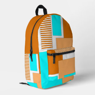 Sac À Dos Imprimé Formes géométriques découpées en papier