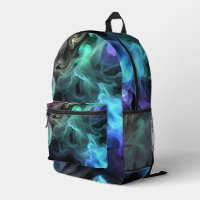 Fumée Iridescente sur noir