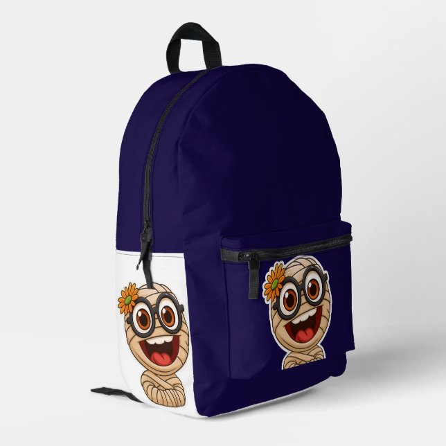 Sac À Dos Imprimé Funny Mummy Sticker (Coin arrière gauche)