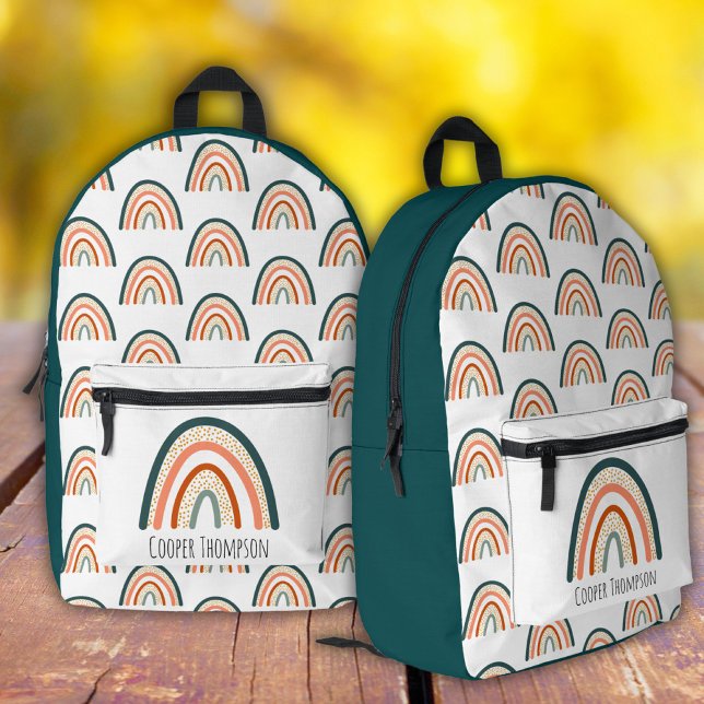 Sac À Dos Imprimé Garçons arc-en-ciel mignons  (Créateur téléchargé)