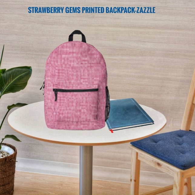 Sac À Dos Imprimé Gemmes aux fraises (Créateur téléchargé)