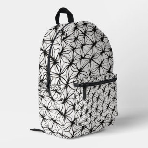 Sac À Dos Imprimé Géométrie de filet – Abstrait en maille de diamant