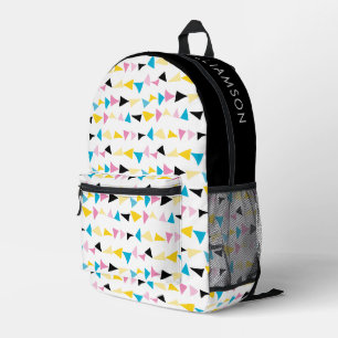 Sac À Dos Imprimé Géométrique abstrait moderne